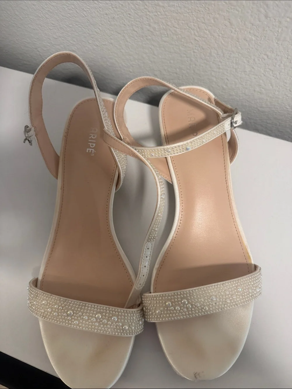 Women's Pearl Low Heel Sandals